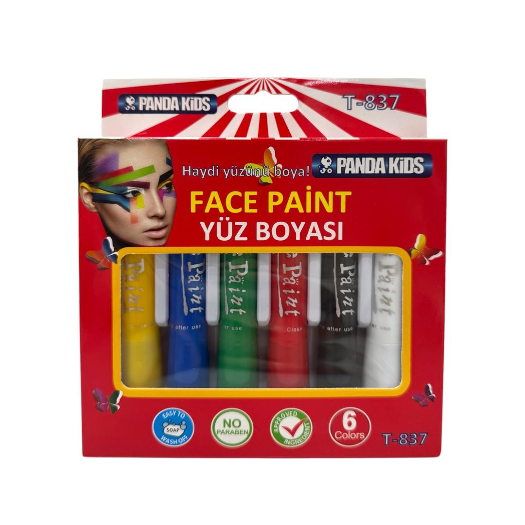 PANDA KİDS YÜZ BOYASI 6 RENK